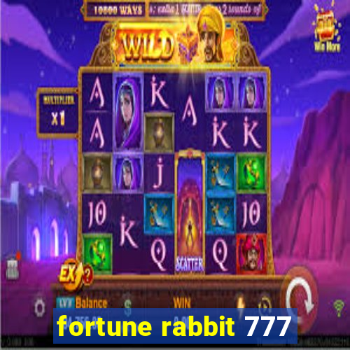 fortune rabbit 777